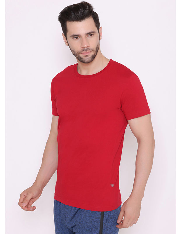Bodyactive Modern Fit Round Neck Half Sleeve T-Shirt for Men -TS18-MEH