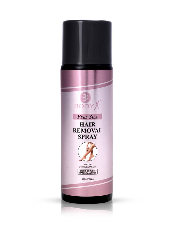 BodyX Women Hair Remover Spray FEEL SILK HRS-FEMALE  200ML