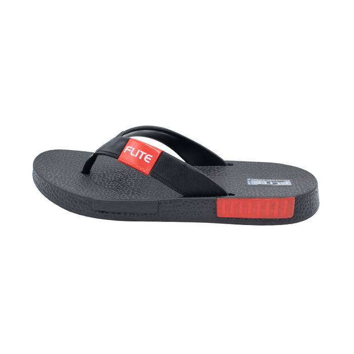 Flite Blackred Gents Homeuse Slippersfl 