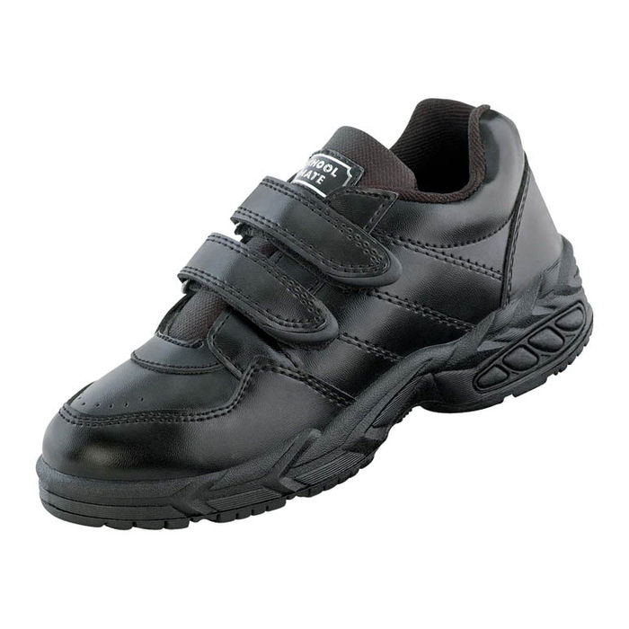 relaxo school shoes black