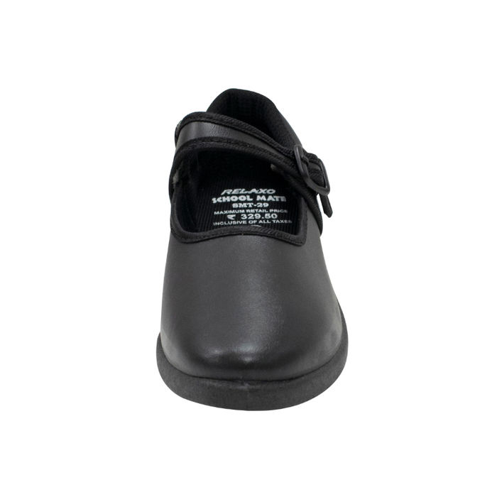 relaxo black schoolmate shoes