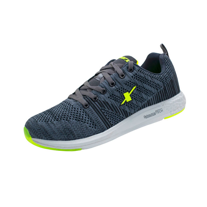 Sparx Greyfl Green Gents Sports Shoessm 