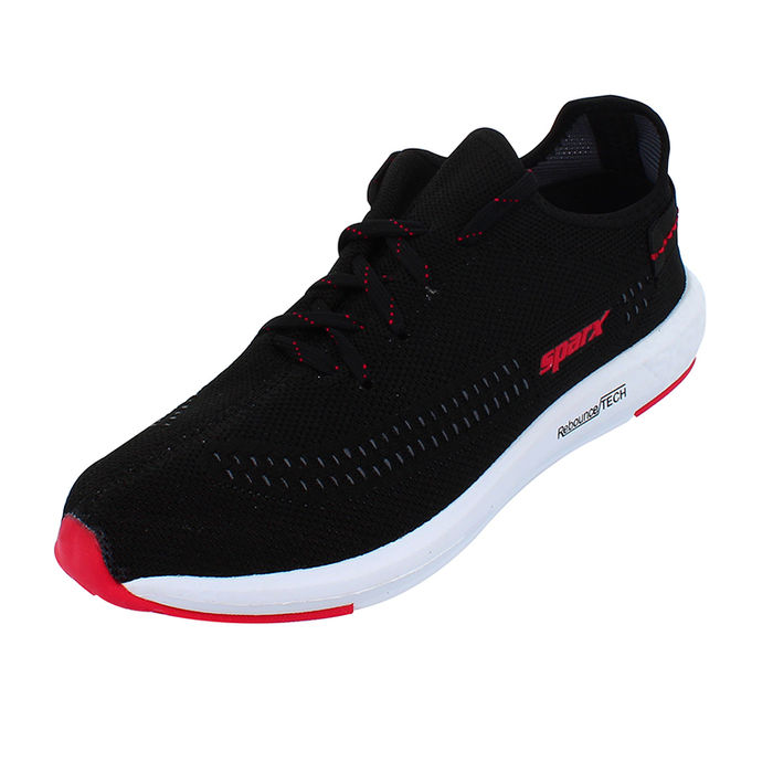 sparx shoes red black