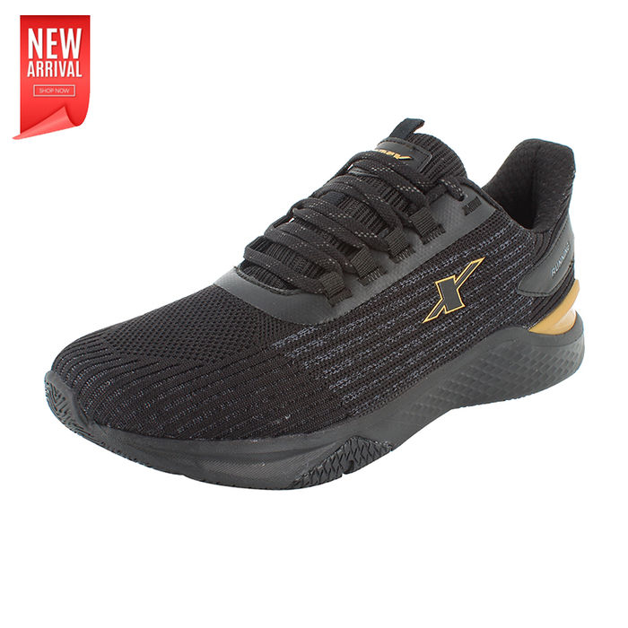 Sparx Black Gold Gents Running Shoessm 