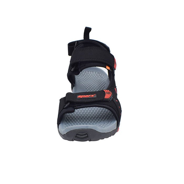 Sparx Blackred Gents Causal Sandalsss 