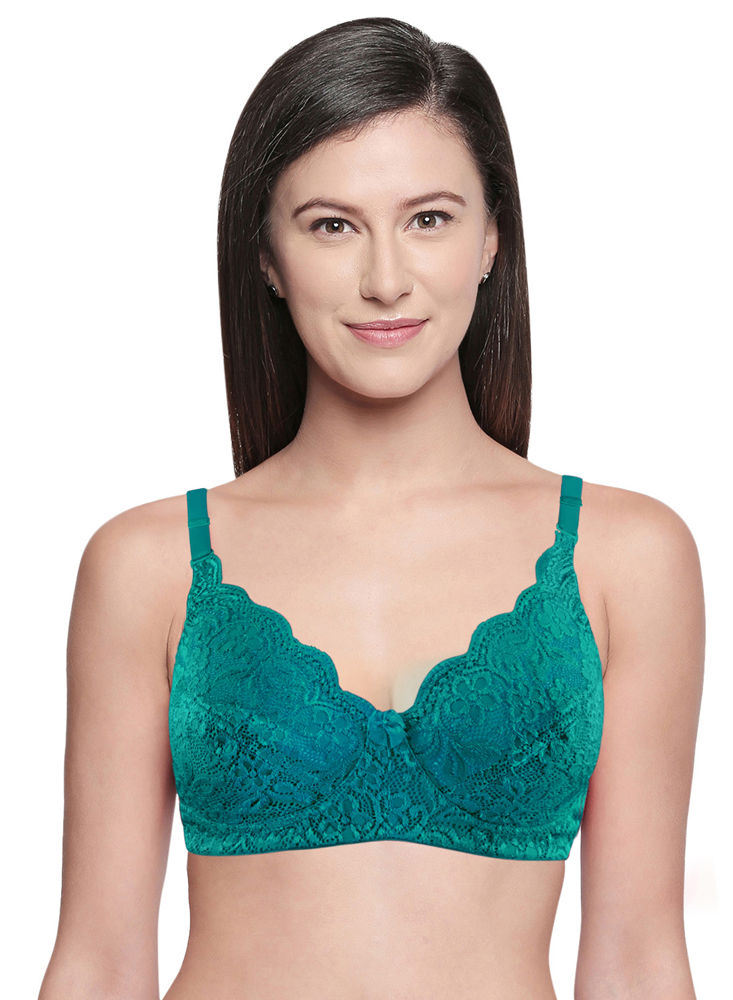 Buy Bodycare Women Solid Non-wired Non Padded Front Open Bra 1568