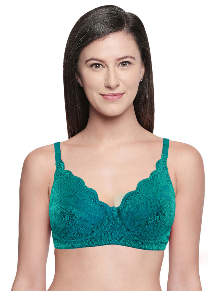 Bodycare cotton wirefree adjustable straps comfortable non padded bra-1584MH