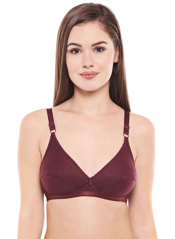 Bodycare Lace Bra - Non-Padded, Wirefree & Full Coverage-1501BGRN