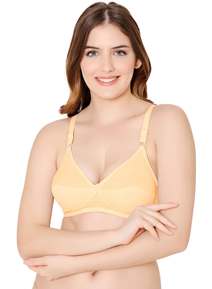 Bodycare polycotton wirefree adjustable straps comfortable non padded bra-1513S