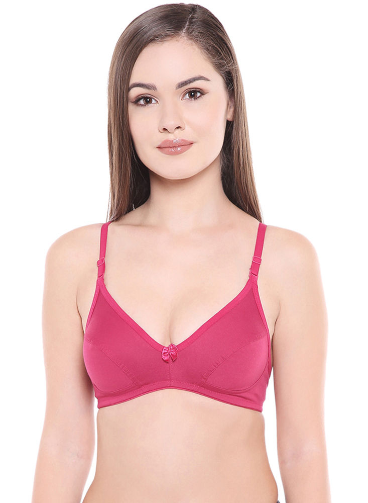 Perfect Coverage Bra-1518-RED