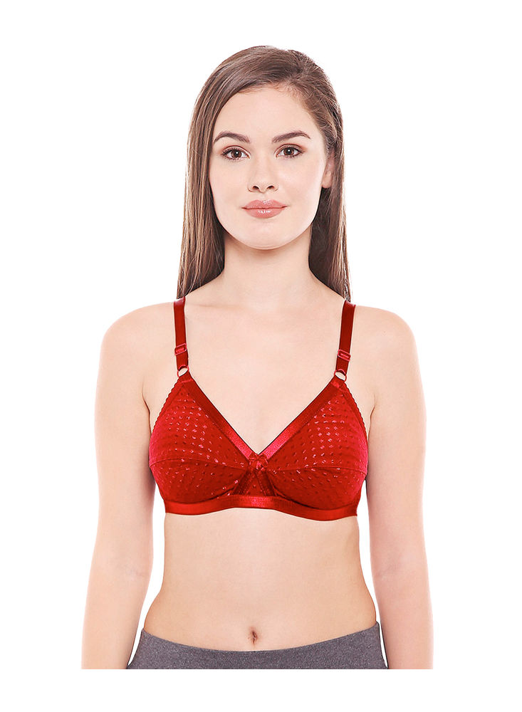 FUSION SET Style bra in cotton viscous melange fabric with seam less cups