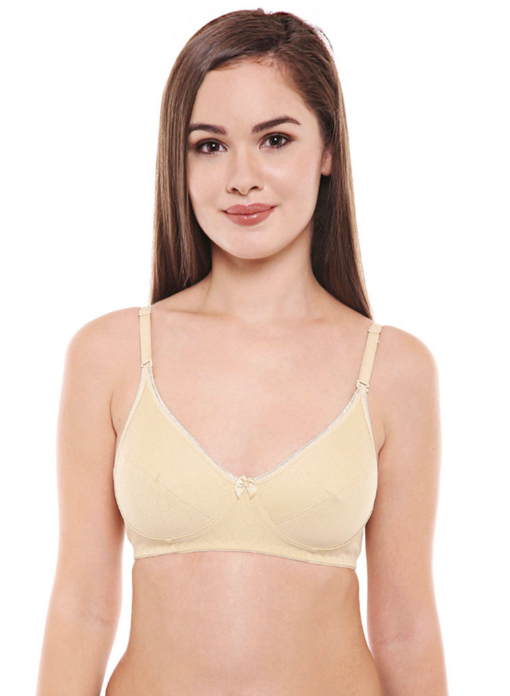 Perfect Coverage Bra-1550PY with free transparent strap