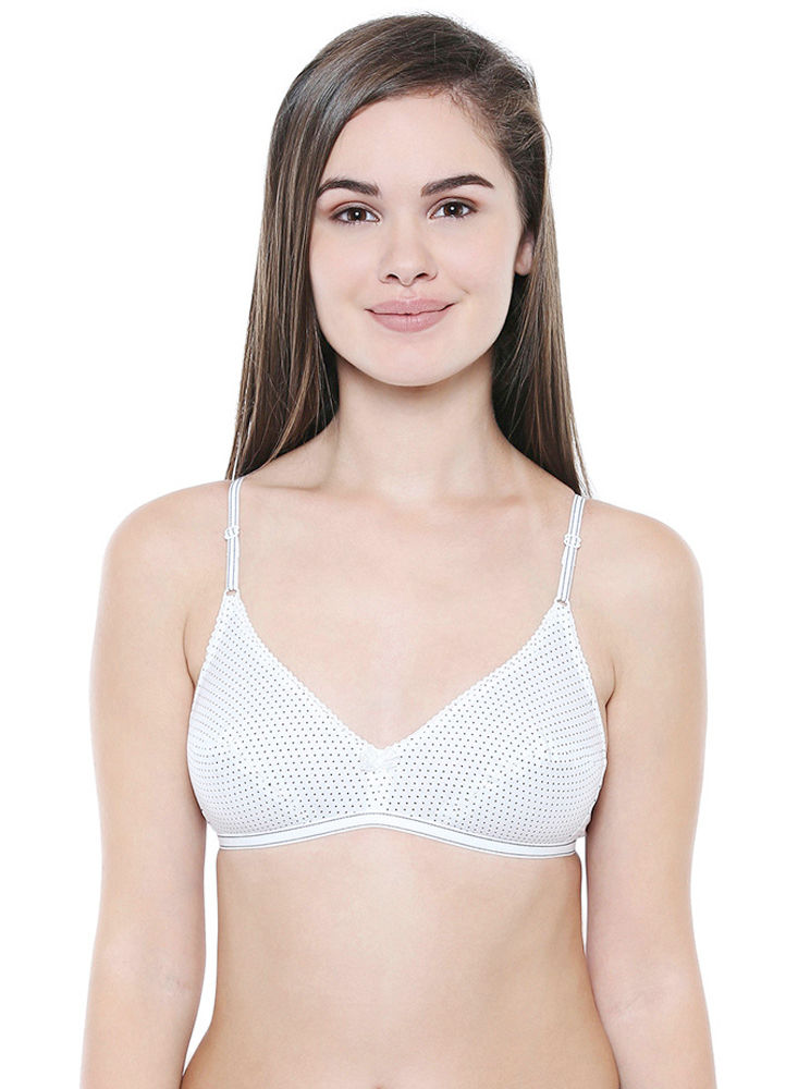 Bodycare T-Shirt : BuyBodycare Pack of 4 Seamless Cup Bra In White Colour  Online
