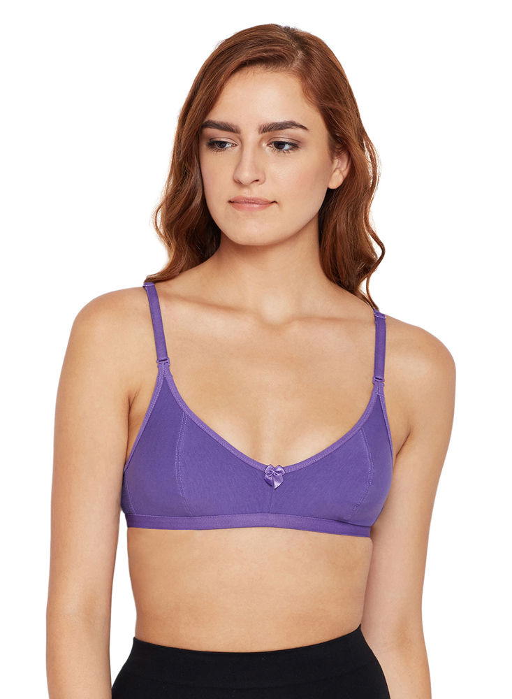 Bodycare Polyamide spandex broad straps seamless padded sports bra-1624RBLU