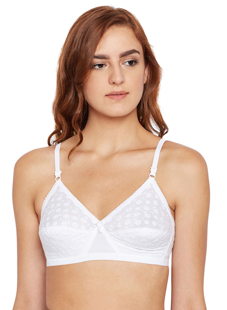 Bodycare Lace Bra - Non-Padded, Wirefree & Full Coverage-1501MH