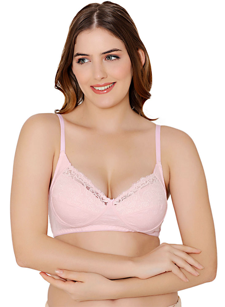 Women Bras 3 pack of No Wire Free T-Shirt Bra B cup C cup D cup