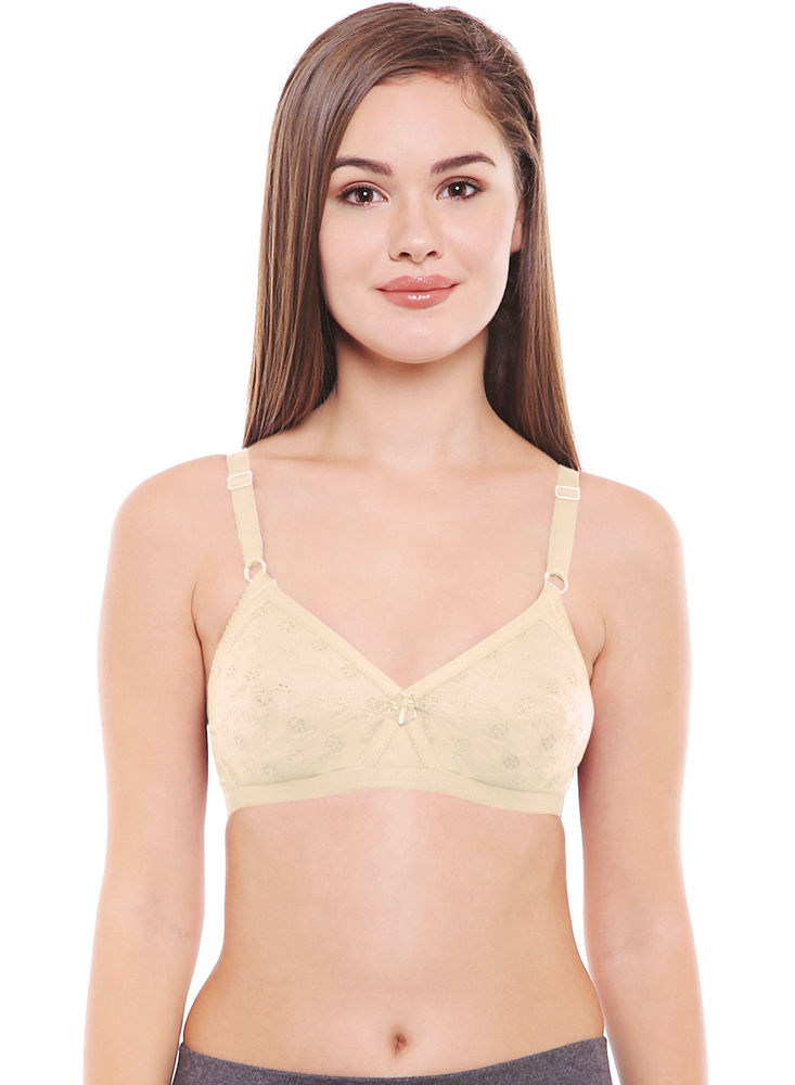 SOFTWEAR'S COTTON BRA / EMBRIODERED COTTON BRA / SIMPLE COTTON BRA / BRA  FOR GIRLS & WOMEN