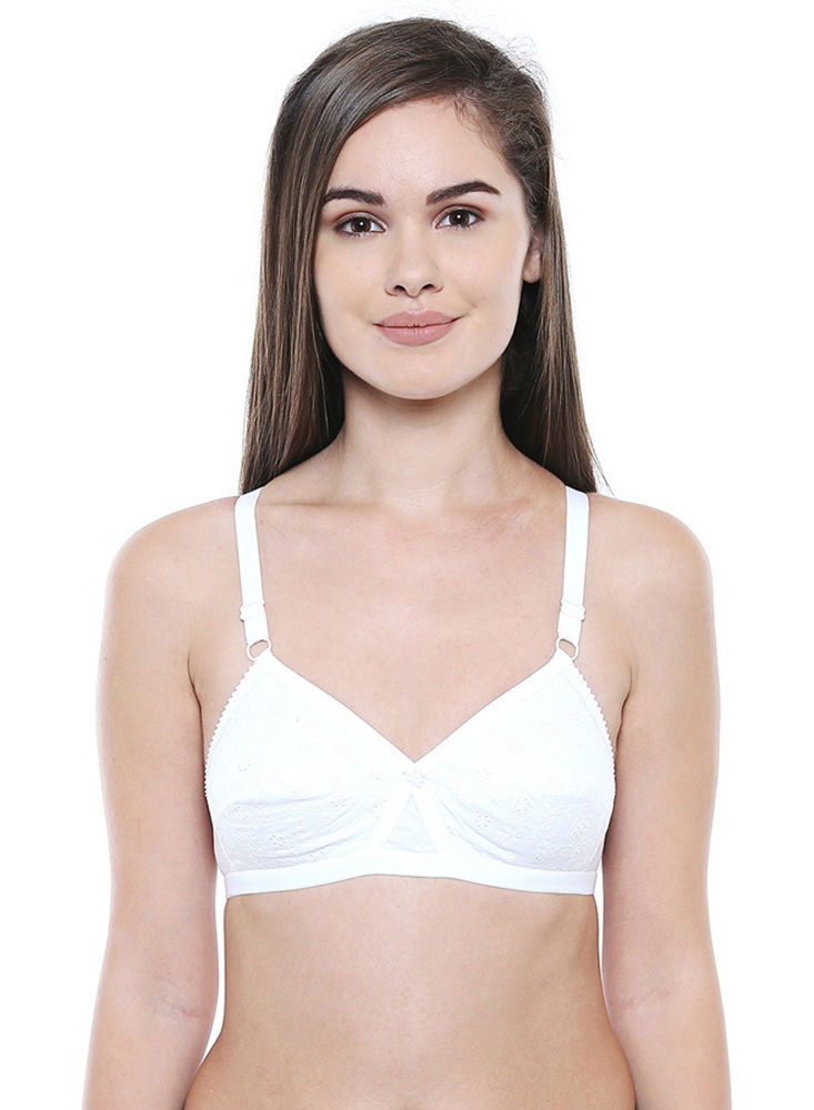 Buy BODYCARE Pack of 2 B-C-D Cup Bra in White Color - E5582WW-32C at