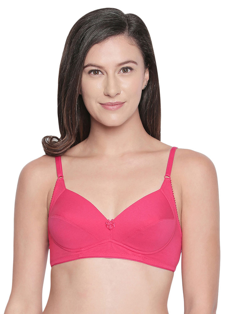 Perfect Coverage Bra-1575-N.Pink