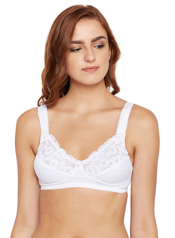 B-C-D Cup Bra-5590WHITE