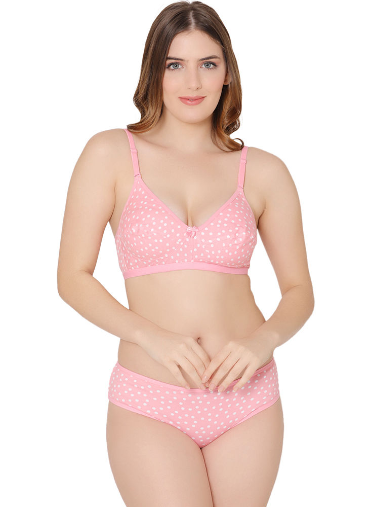 Bodycare Women Pack of 3 Coral-Coloured Everyday Bra 5583COR