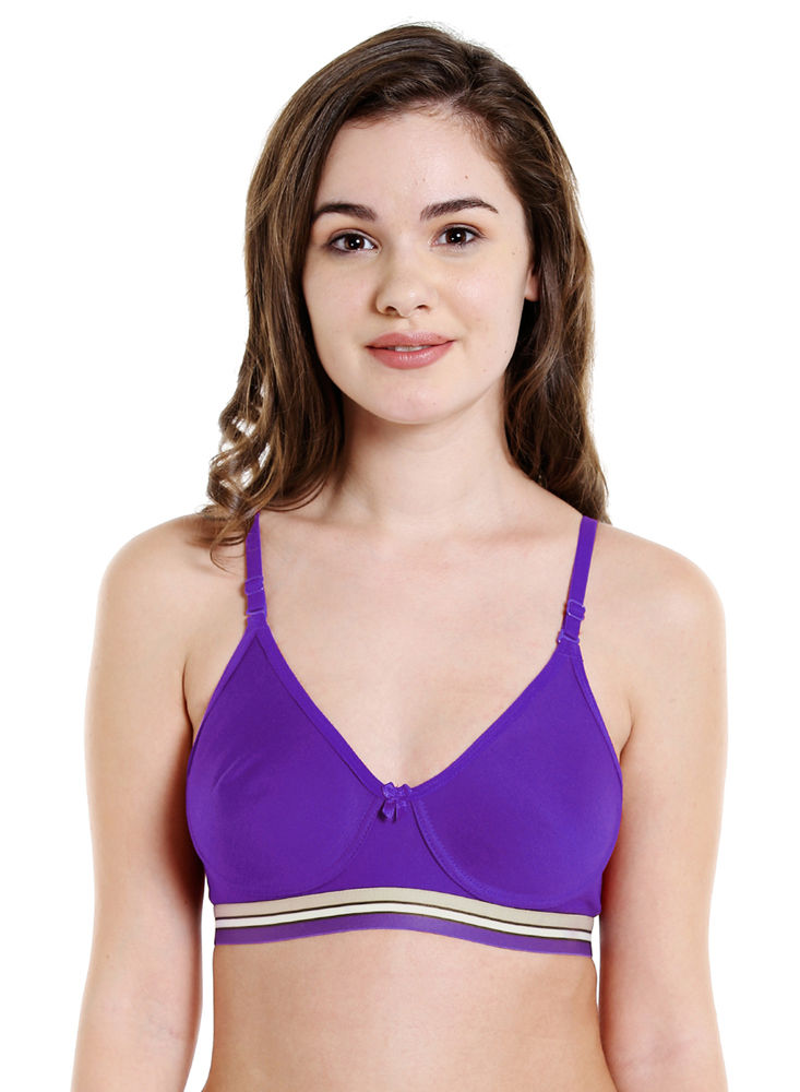 Bodycare Women's & Girl's Cotton Seamed Full Coverage Multi Colour Bra-6824  – Online Shopping site in India