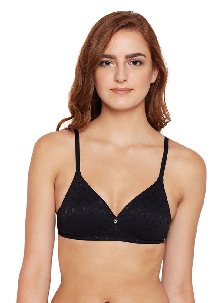 BODYCARE Cotton Full Coverage 5539B Maternity Feeding Bra (Black