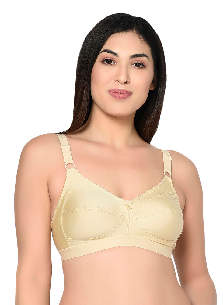 Buy Bodycare cotton wirefree adjustable straps soft cup padded Bra-5543PIPI  Online at Best Prices in India - JioMart.