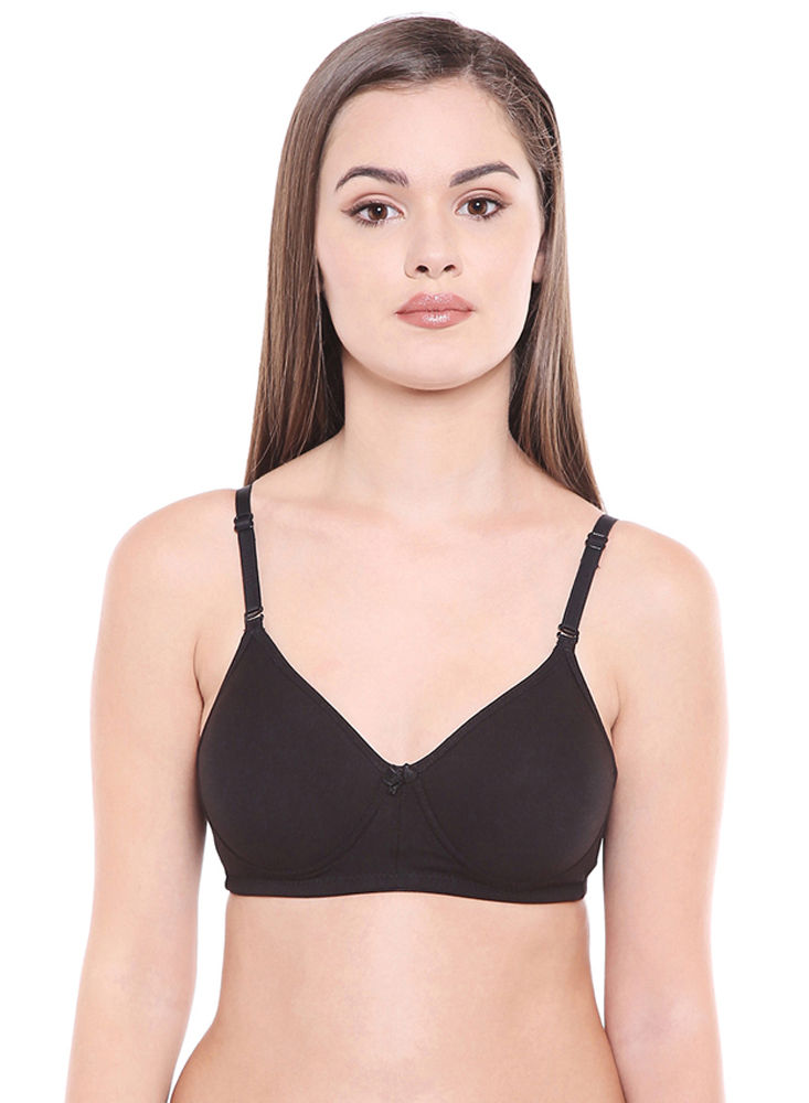 Lightly Padded Bra-6588B with free transparent strap