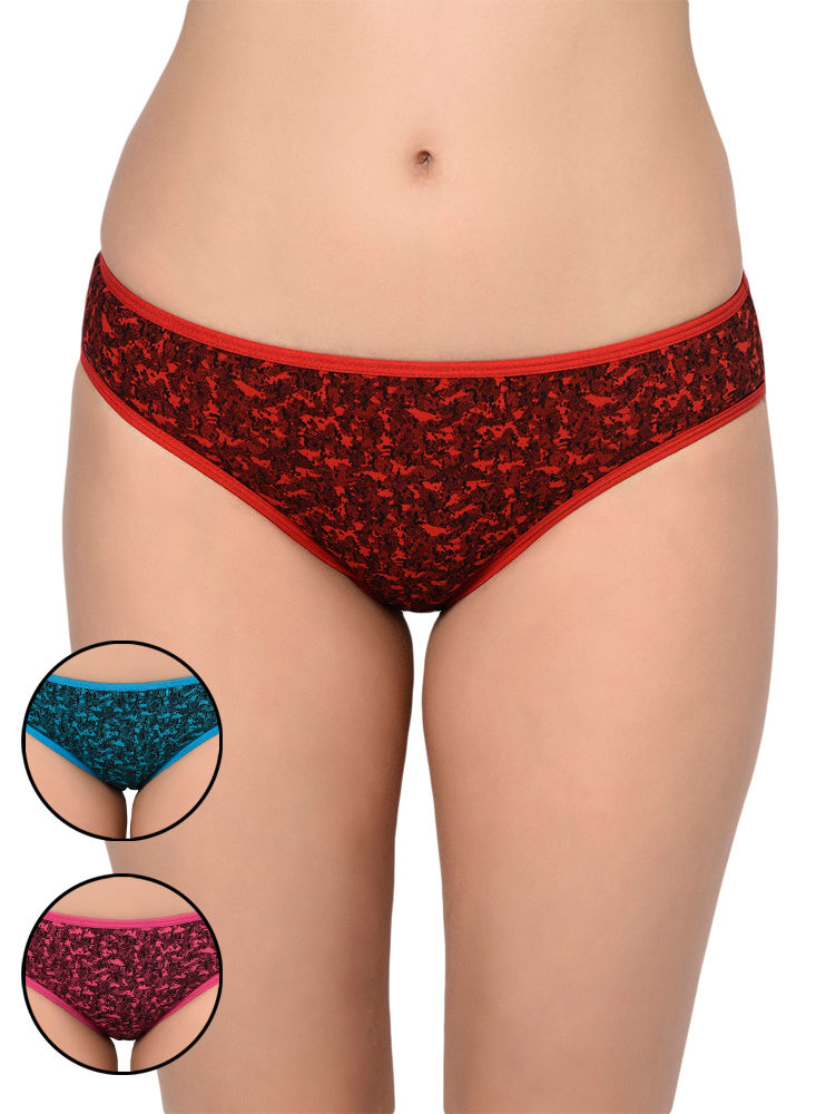 Multicolor Printed Bodycare Cotton Spandex Panty at Rs 80/piece in Ahmedabad