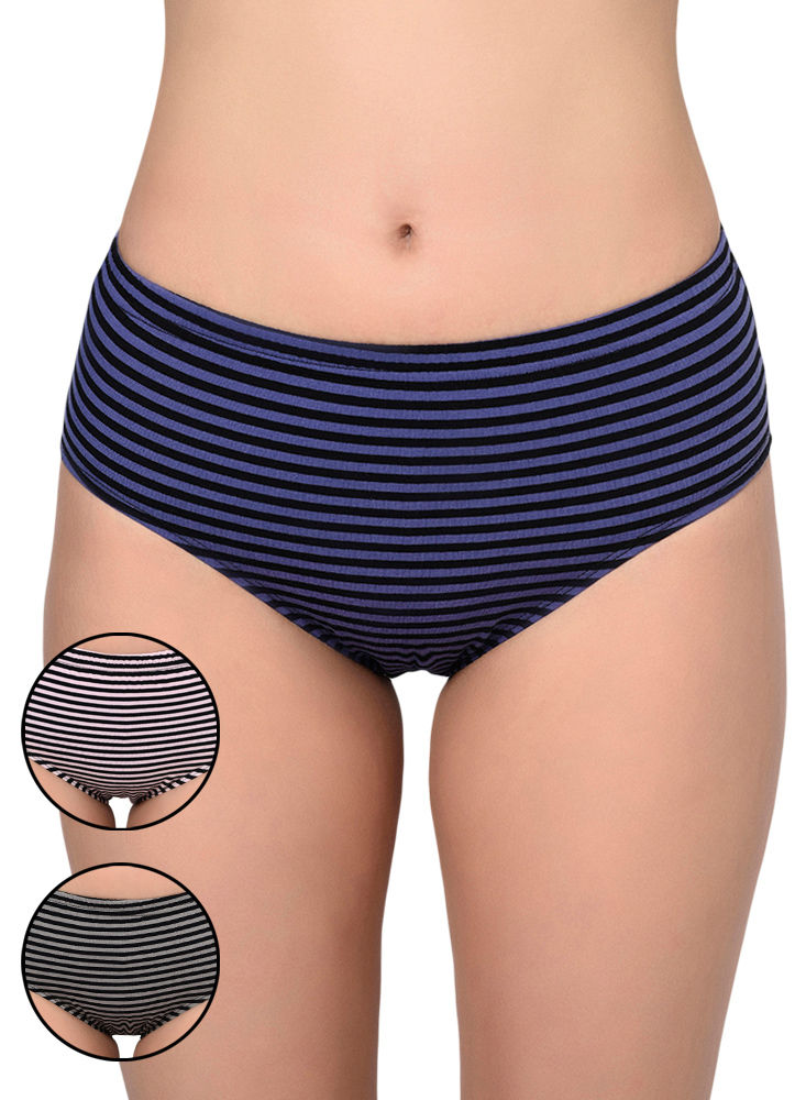 Bodycare Pack Of 3 Tummy Controller Panty In Assorted Colors-2925