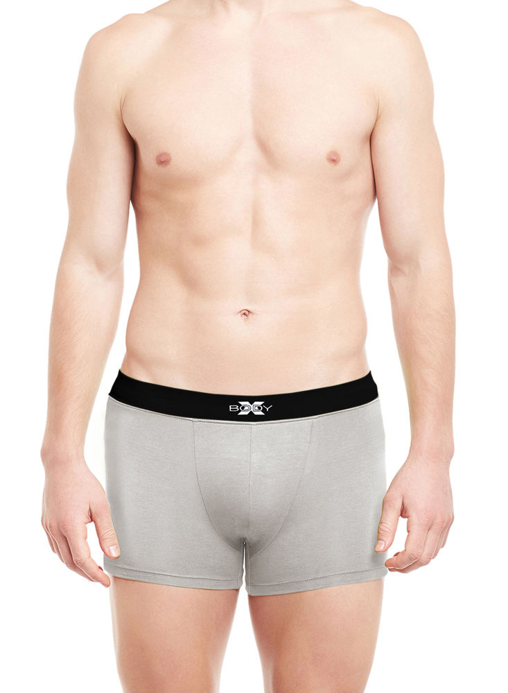 Body X Solid Trunks-BX07T-GRML