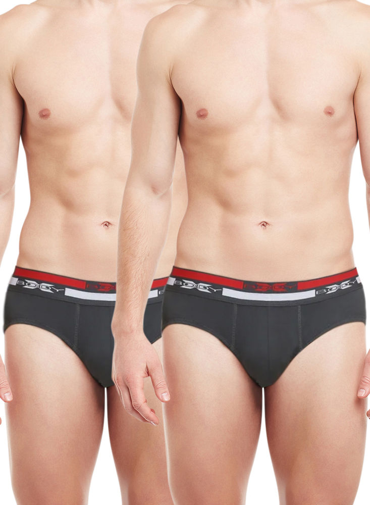 Body X Solid Briefs-Pack of 2-BX12B