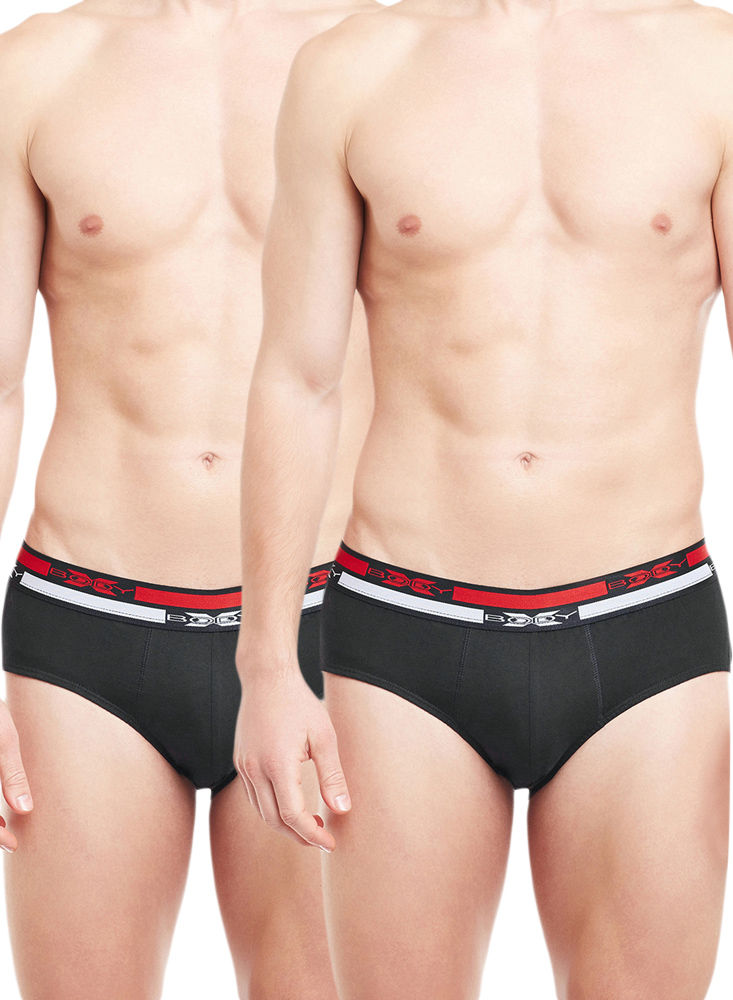 Body X Solid Briefs-Pack of 2-BX12B