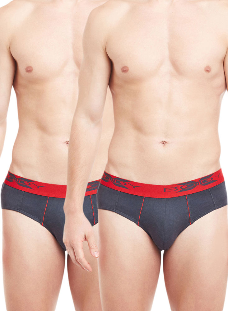 Body X Solid Briefs-Pack of 2-BX16B