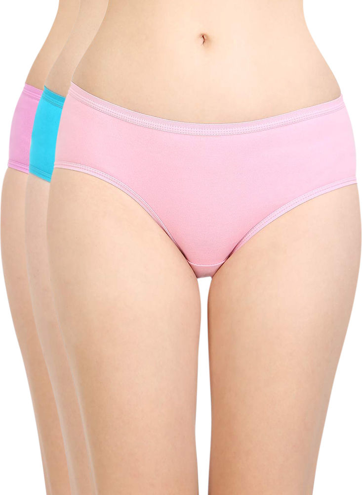 cotton blend Pink Ladies High Waist Panties at Rs 80/piece in