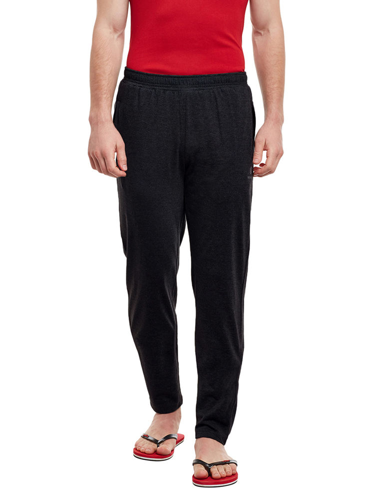 Bodyactive Track Pant with Zipper pocket-L7-BLK