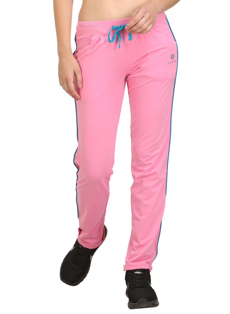 Bodyactive Women Light Pink Trackpant-LL1-LPI