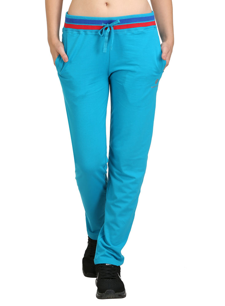 Bodyactive Women Turquoise Trackpant-LL3-TURQ