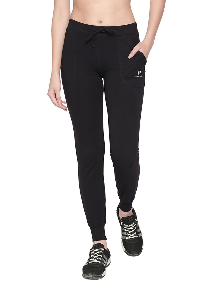 Bodyactive Women Trackpant-LL5-BLK