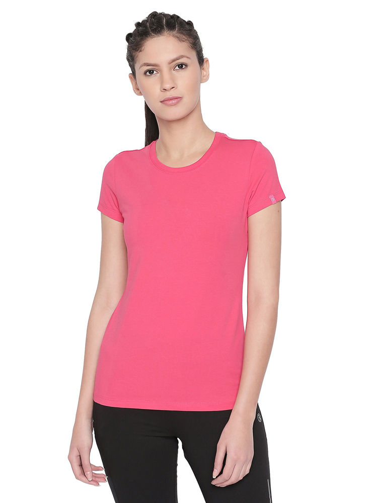 Bodyactive Women Rani Round Neck Tee-TS19-RANI