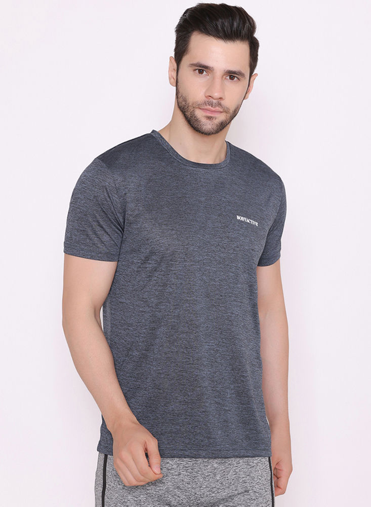 Bodyactive Regular Fit T-Shirt for Men -TS24-STGREY