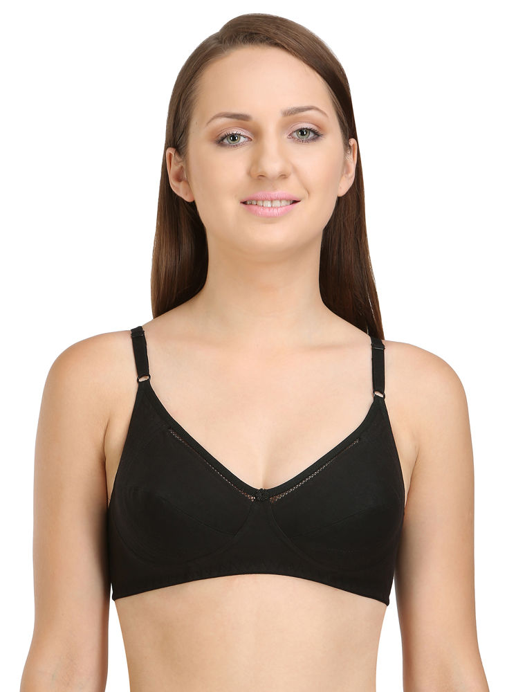 BodyX womens microfiber spandex black solid seamless premium