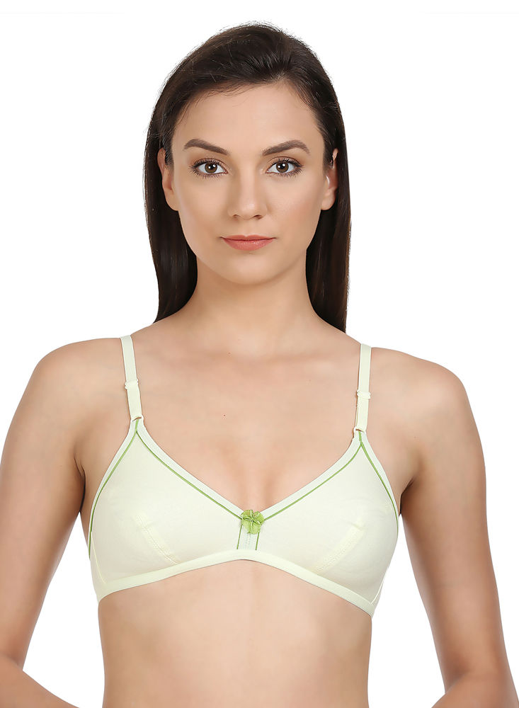 Bodycare Lace Bra - Non-Padded, Wirefree & Full Coverage-1501MH