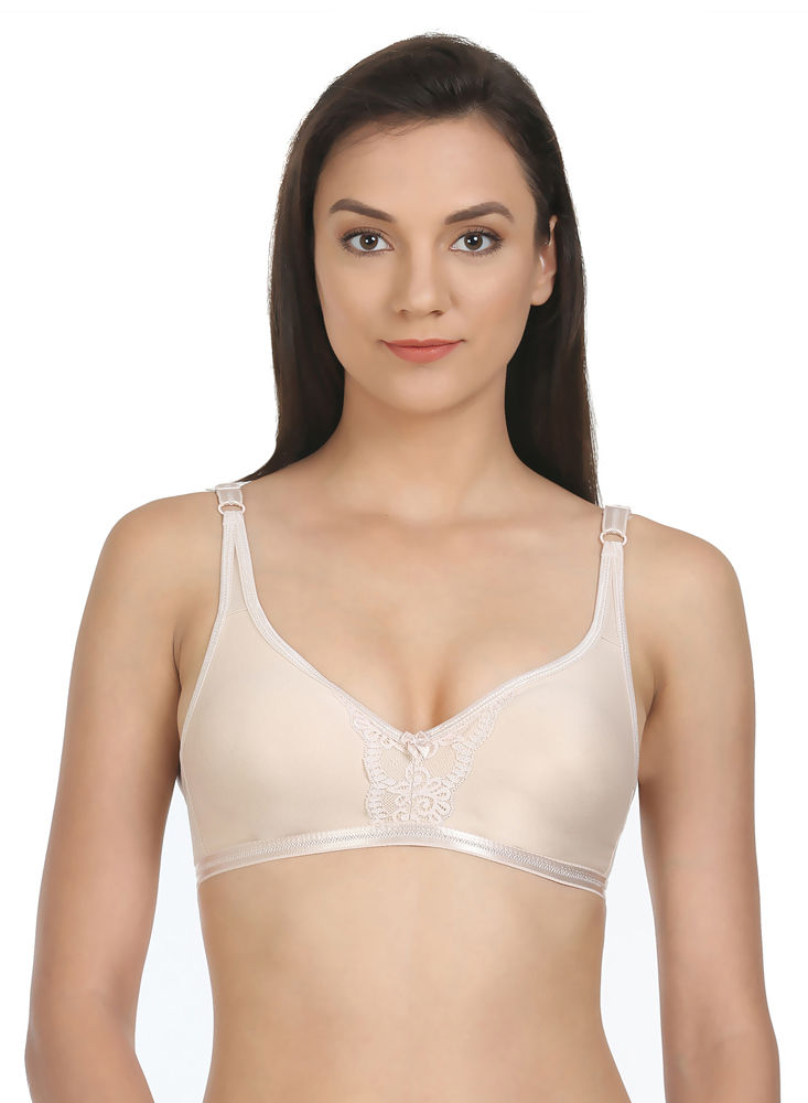 Bodycare Seamless, Non Padded Bra-6504-skin