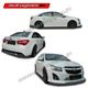 Chevrolet Cruze 2013-17 Side Skirting