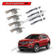 Jeep Compass Combo of Chrome Accessories