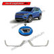 Jeep Compass Chrome Fog Lamp Bezel