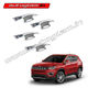 Jeep Compass Chrome Door Bowl Bezel