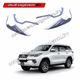 CHROME HEADLIGHT TRIM FOR TOYOTA FORTUNER 2016+ MODELS